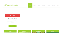 Desktop Screenshot of cancuntraveller.com